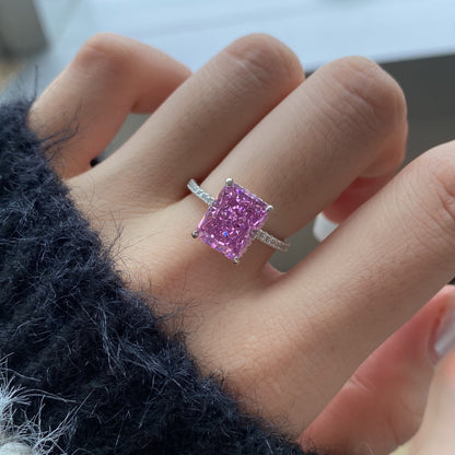 [Rose Jewels]4.0 Carat Luxurious Engagement Ring