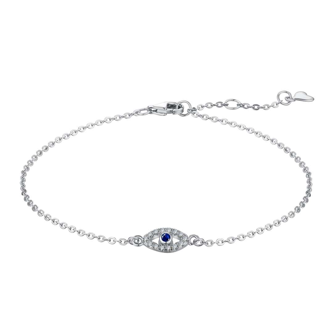 [Rose Jewels]Evil Eye Shape Necklace