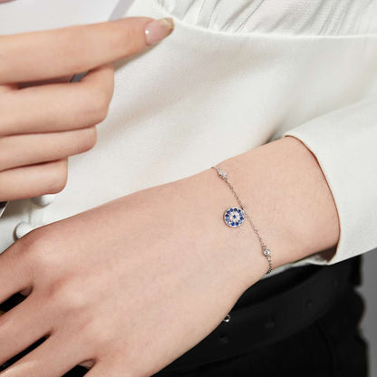 [Rose Jewels]Devil's Eye Round Shape Bracelet