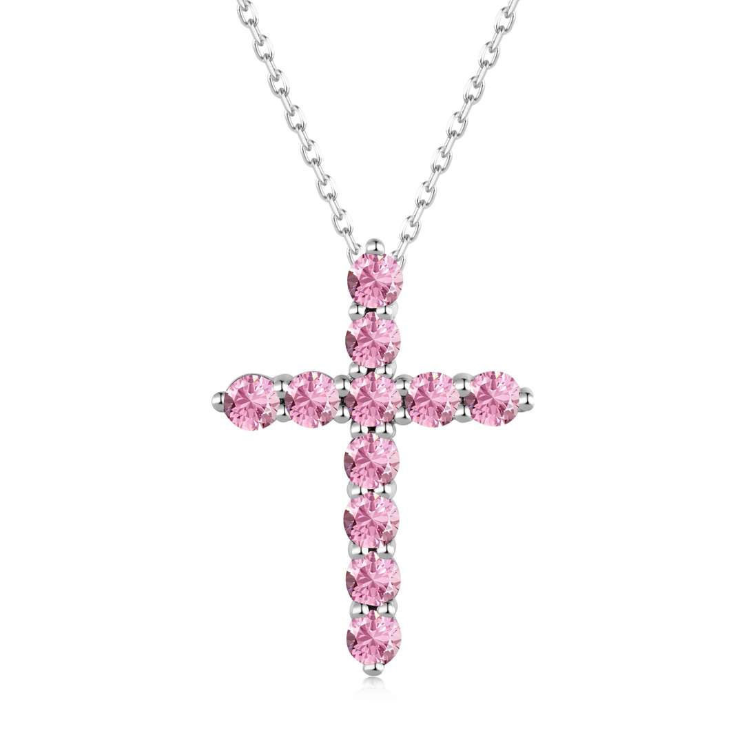 [Rose Jewels]Unique Cross Shape Necklace