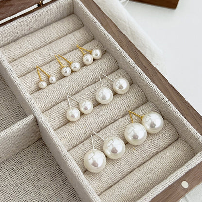 [Rose Jewels]Delicate Pearl Earrings