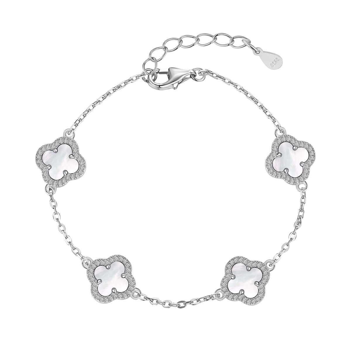 [Rose Jewels]Four-Leaf Clover Exquisite Bracelet