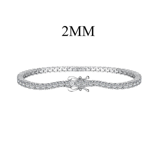 [Rose Jewels]Dazzling Exquisite Round Cut Daily Bracelet