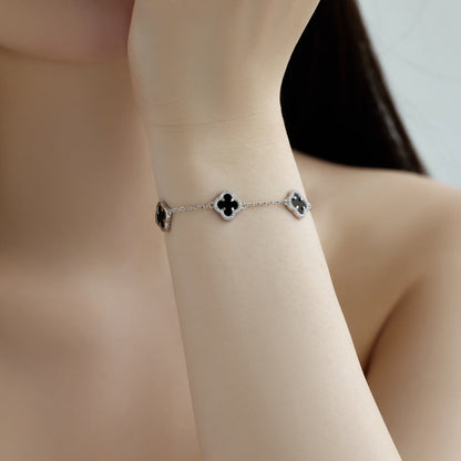 [Rose Jewels]Four-Leaf Clover Exquisite Bracelet