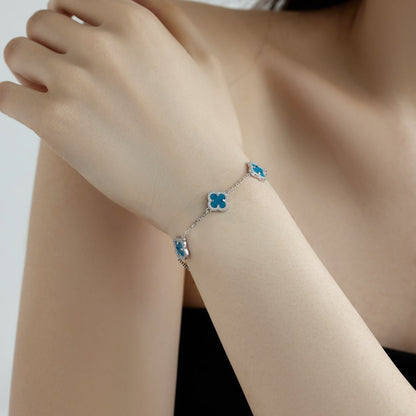 [Rose Jewels]Four-Leaf Clover Exquisite Bracelet