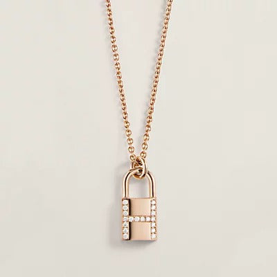 [Rose Jewels]HM ADVANCED NICHE LOCK HEAD NECKLACE DIAMONDS