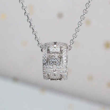 [Rose Jewels]PARENTESI HALSKETTE SILBER DIAMANT