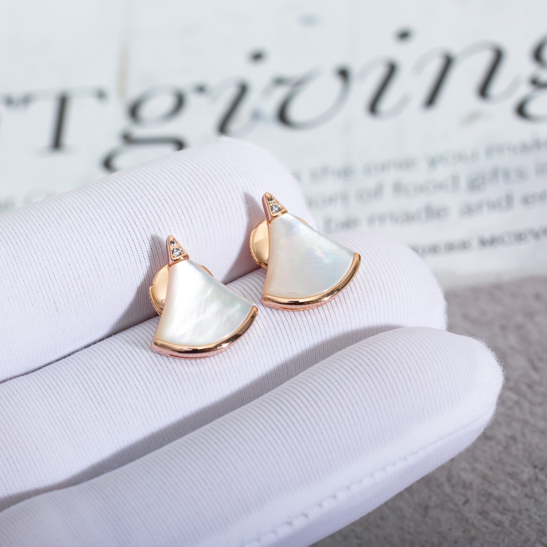 [Rose Jewels]DIVAS DREAM EARRINGS PINK GOLD