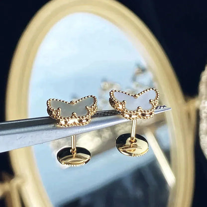 [ROSE]SWEET BUTTERFLY MOP EARSTUDS