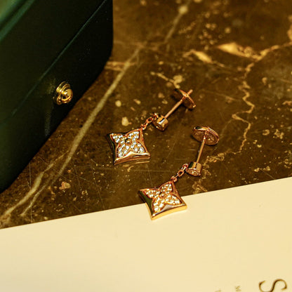 [Rose Jewels]STAR DIAMONDS EARRINGS GOLD