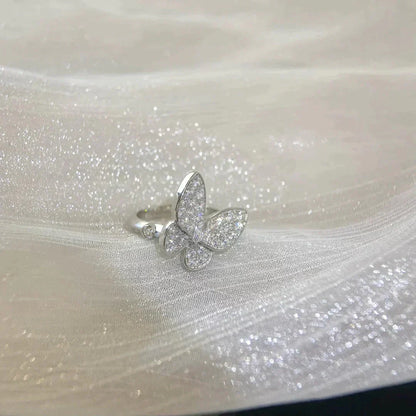 [ROSE]BUTTERFLY DIAMOND RING