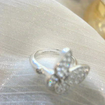 [ROSE]BUTTERFLY DIAMOND RING