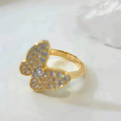 [ROSE]BUTTERFLY DIAMOND RING