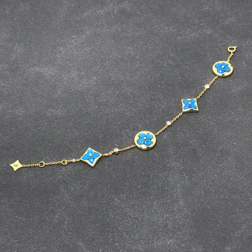 [Rose Jewels]STAR AND SUN TURQUOISE 4 MOTIFS 3 DIAMONDS