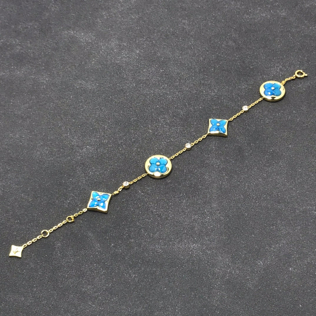 [Rose Jewels]STAR AND SUN TURQUOISE 4 MOTIFS 3 DIAMONDS