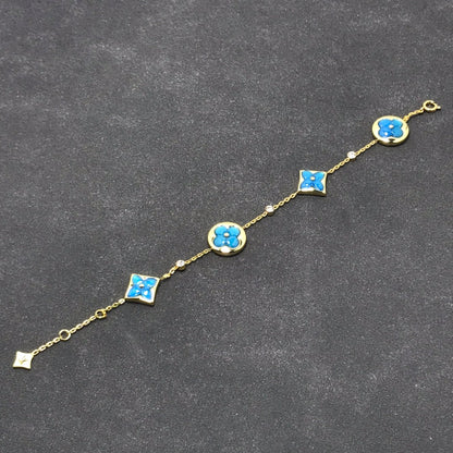 [Rose Jewels]STAR AND SUN TURQUOISE 4 MOTIFS 3 DIAMONDS