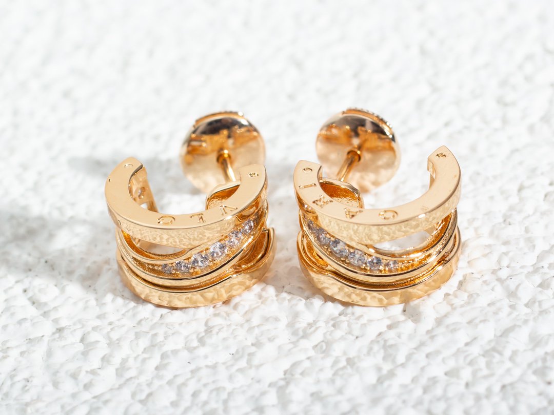 [Rose Jewels]ZERO 1 PINK GOLD DIAMONDS EARRINGS