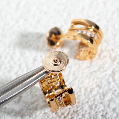 [Rose Jewels]ZERO 1 PINK GOLD DIAMONDS EARRINGS