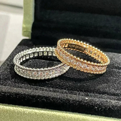 [ROSE]PERLEE DIAMOND ROSE GOLD RING