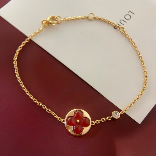 [Rose Jewels]SUN PEDANT CARNELIAN BRACELET