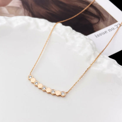 [Rose Jewels]BEE MY LOVE DIAMOND NECKLACE