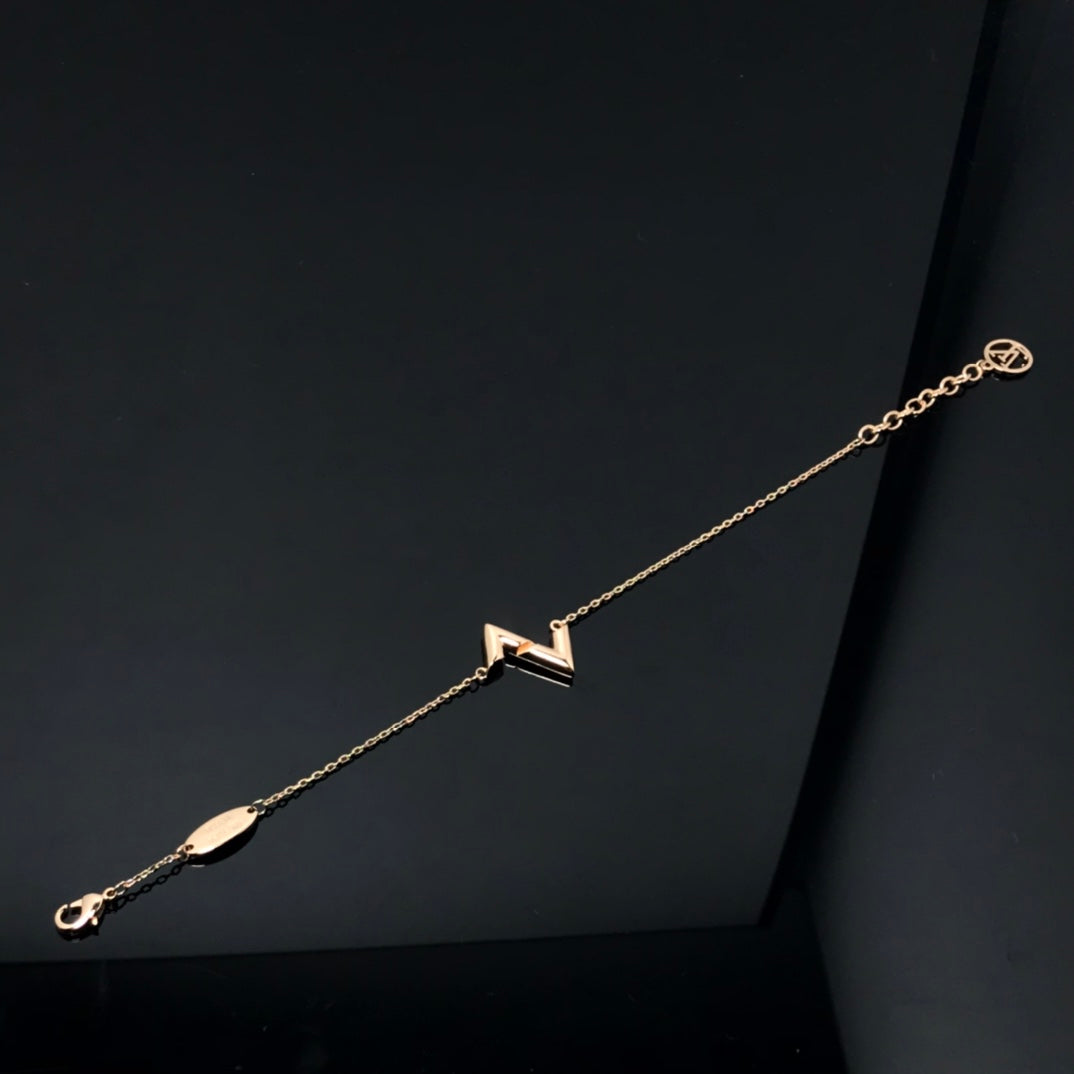 [Rose Jewels]VOLT LV LOGO BRACELET