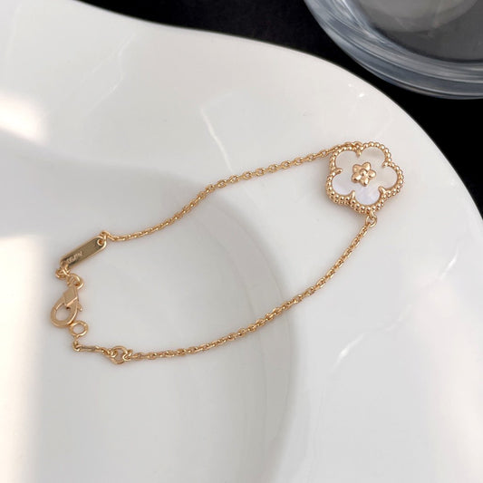 [ROSE]LUCKY SPRING ROSE GOLD MOP BRACELET