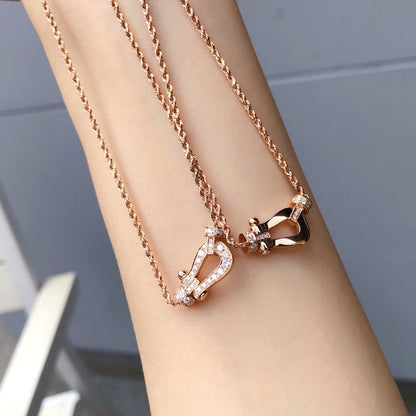 [Rose Jewels]FORCE 10 ROSGOLD DIAMANT HALSKETTE