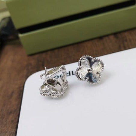 [ROSE]CLOVER MEDIUM STUD EARRINGS