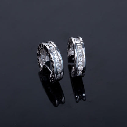 [Rose Jewels]ZERO 1 MINI SILVER DIAMOND EARRINGS