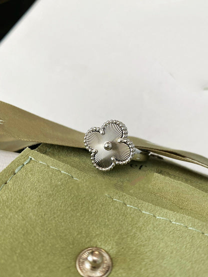 [ROSE]CLOVER SILVER RING