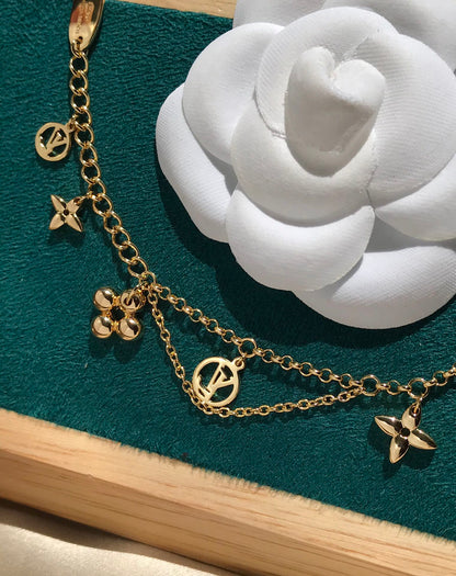 [Rose Jewels]LV BLOOMING ROSA GOLD MOP ARMBAND