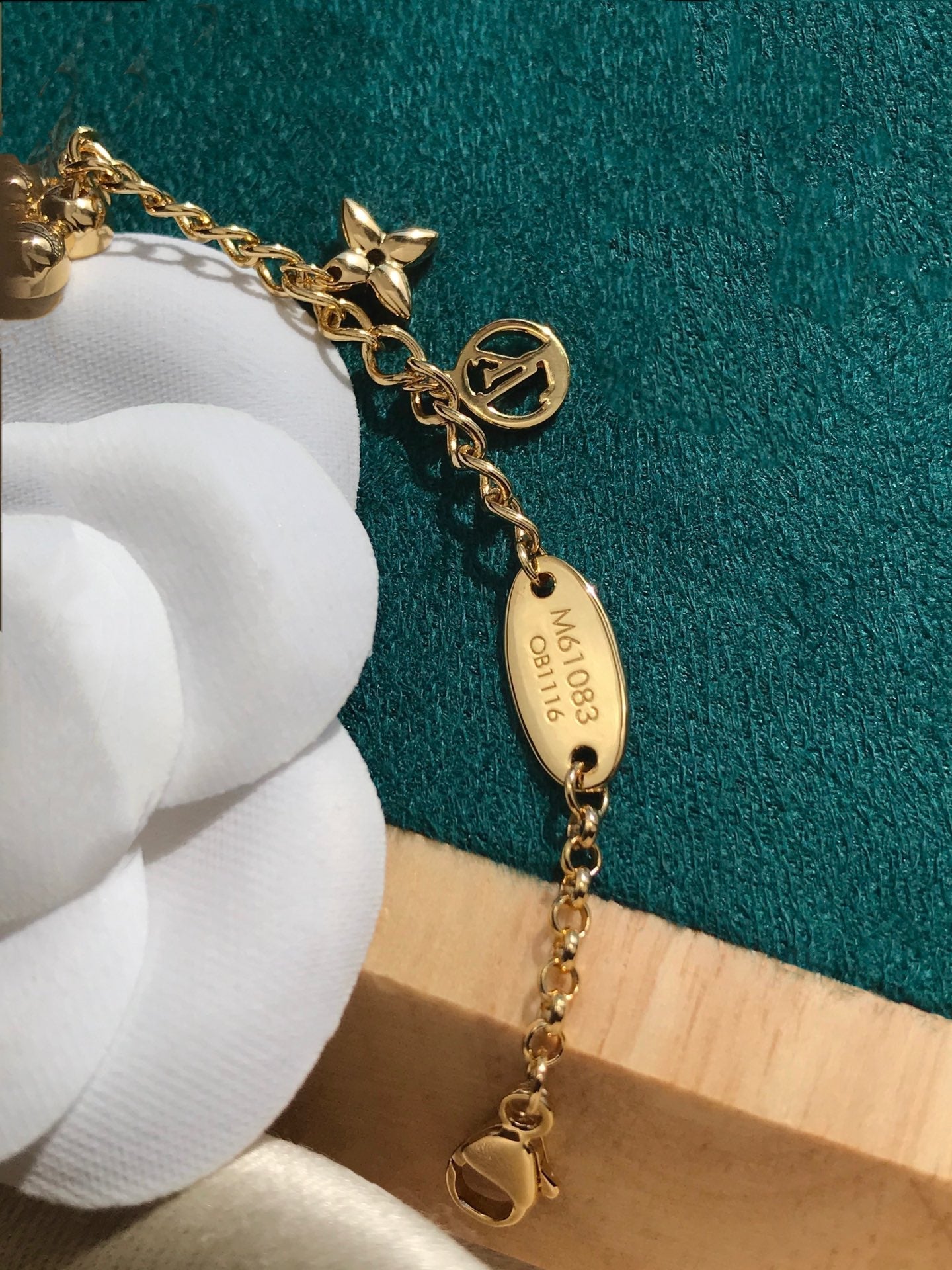 [Rose Jewels]LV BLOOMING ROSA GOLD MOP ARMBAND