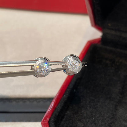 [ROSE]DAMOUR DIAMOND EARRINGS