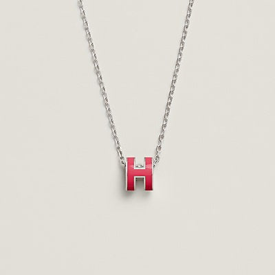 [Rose Jewels]H NECKLACE PINK