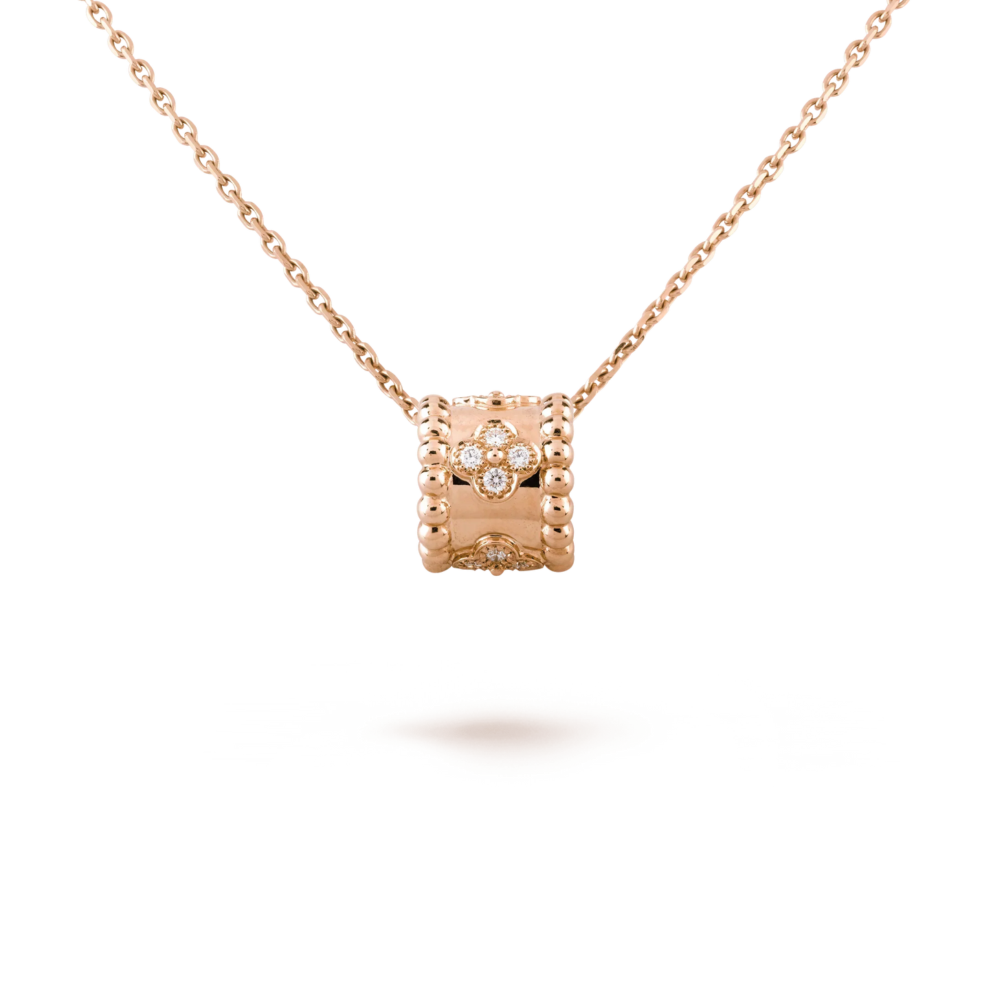 [ROSE]PERLEE PEDANT NECKLACE GOLD / ROSE GOLD