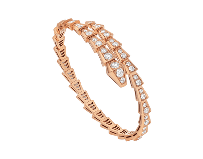 [Rose Jewels]SERPENTI ARMBAND 6,8MM ROSGOLD DIAMANT 