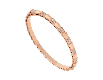 [Rose Jewels]SERPENTI SMALL BRACELET PINK GOLD DIAMOND