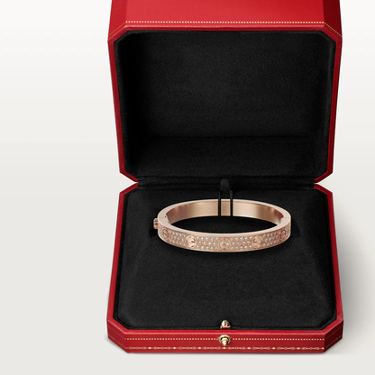 [Rose Jewels]LOVE BRACELET 6.1MM DIAMOND-PAVED