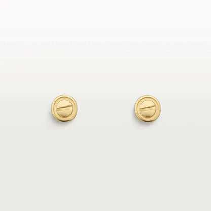 [ROSE]LOVE EARRINGS GOLD 10MM