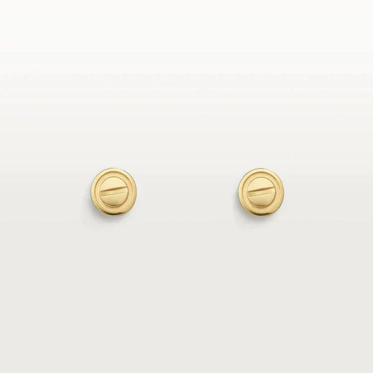 [ROSE]LOVE EARRINGS GOLD 10MM