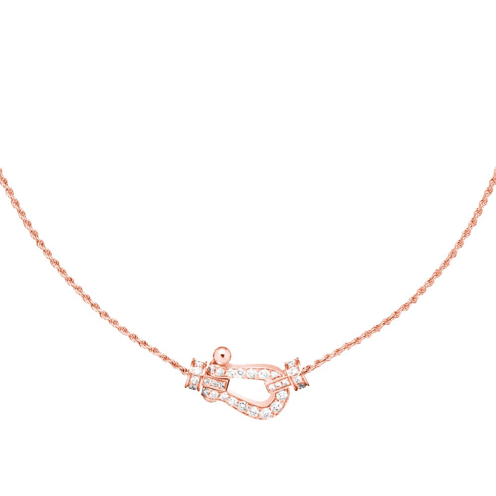 [Rose Jewels]FORCE 10 ROSGOLD DIAMANT HALSKETTE