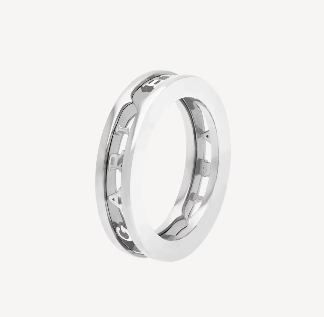 [Rose Jewels]ZERO 1 ONE-BAND MIT DURCHBROCHENEM LOGO-SPIRALRING