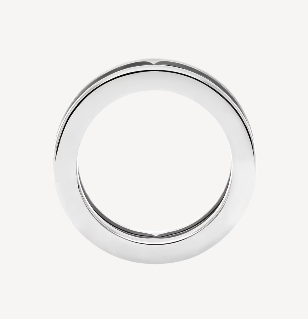 [Rose Jewels]ZERO 1 ONE-BAND MIT DURCHBROCHENEM LOGO-SPIRALRING