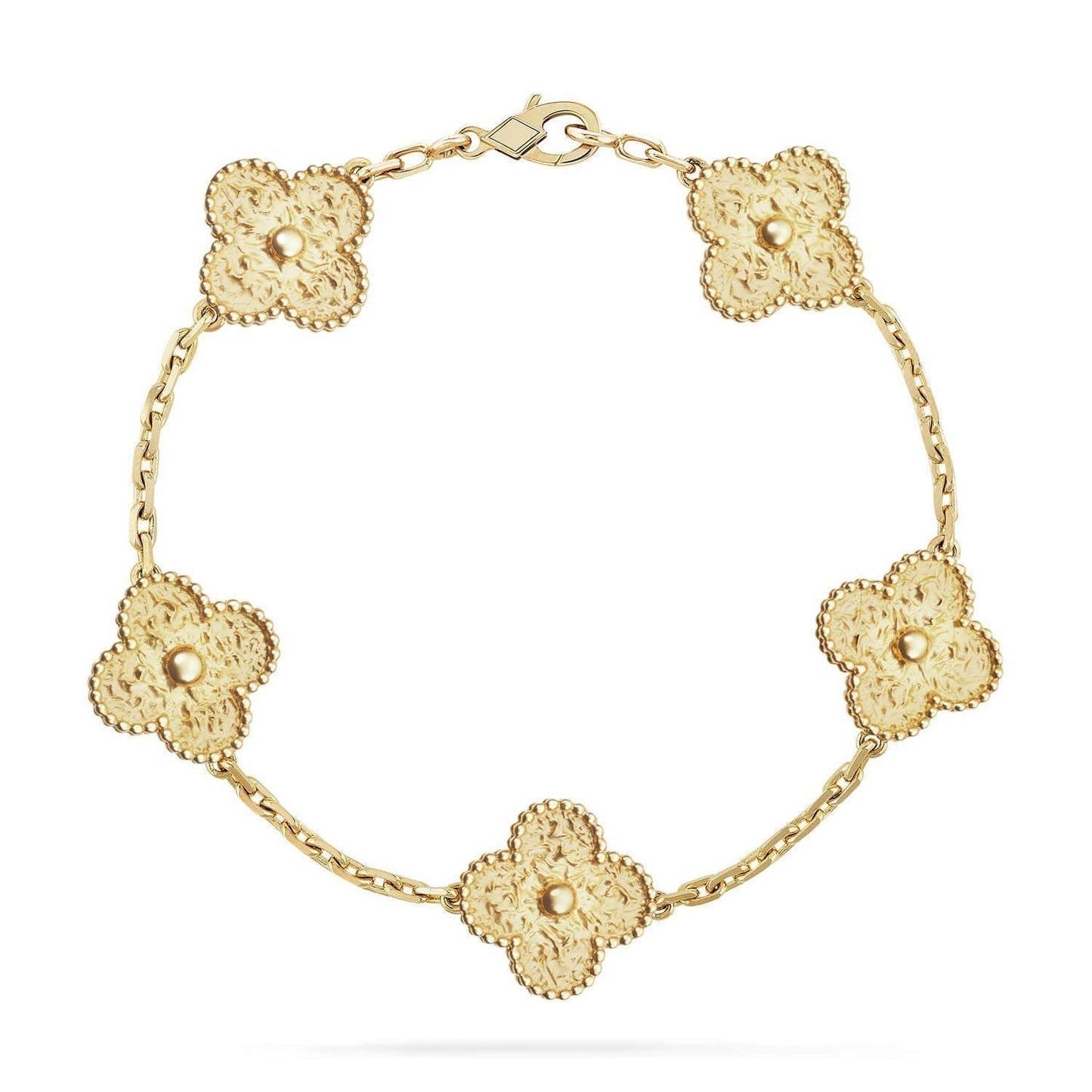 [ROSE]CLOVER 5 MOTIFS BRONZING BRACELET