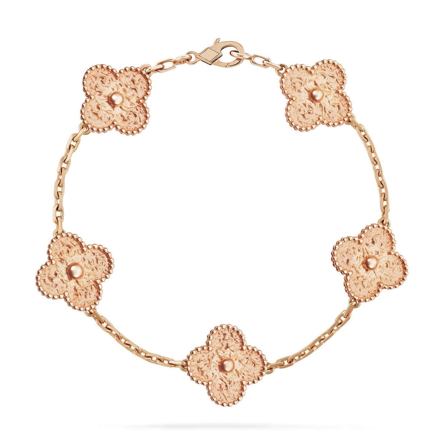 [ROSE]CLOVER 5 MOTIFS BRONZING BRACELET