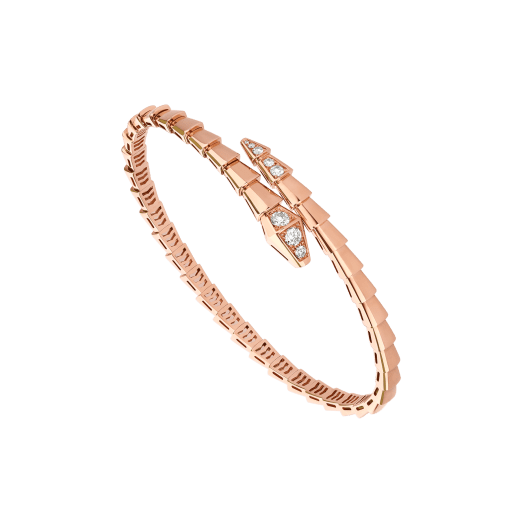 [Roséschmuck]SERPENTI ARMBAND DIAMANTEN ROSGOLD