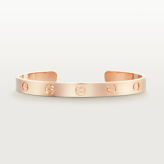 [ROSE]LOVE BRACELET 6.1MM OPEN CUFF