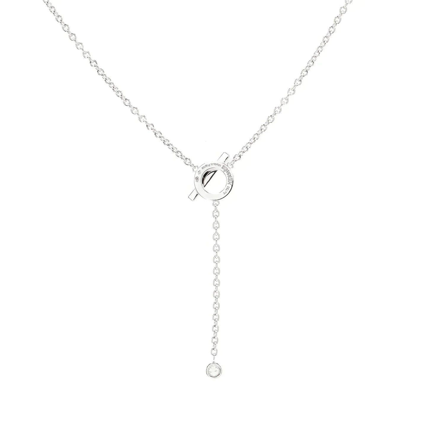 [Rose Jewels]FINESSE SILVER DIAMOND NECKLACE