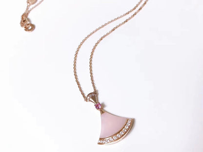 [Rose Jewels] TRAUM HALSKETTE ROSA MOP DIAMANT